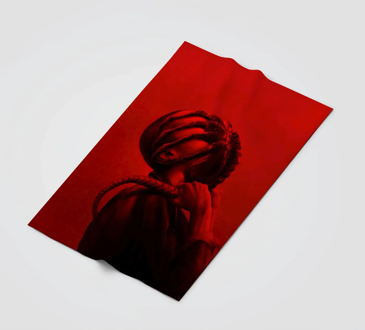 Alien Romulus Textless fleece blanket by Junkie Movie 2