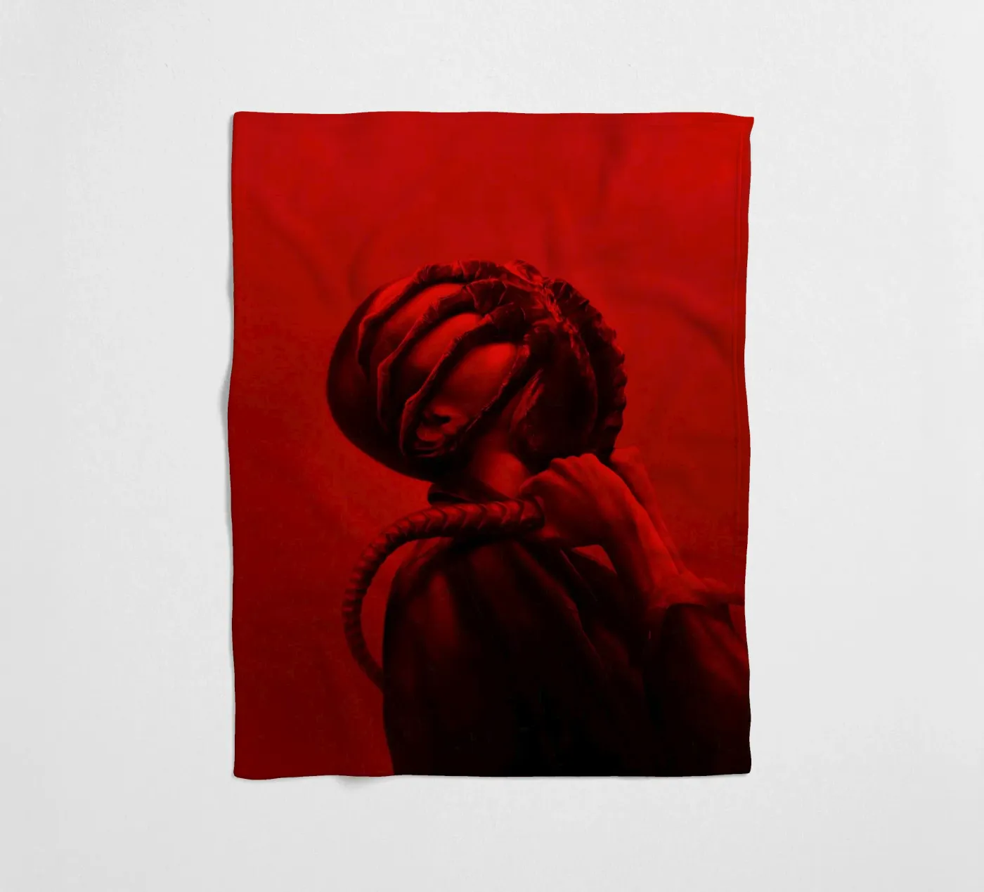 Alien Romulus Textless fleece blanket by Junkie Movie 2