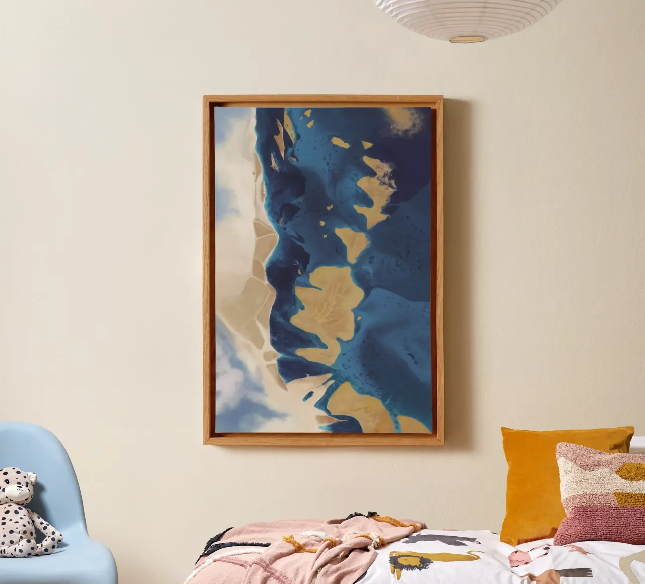 Koninklijke schemering Majesteit canvas van Monarch Arc