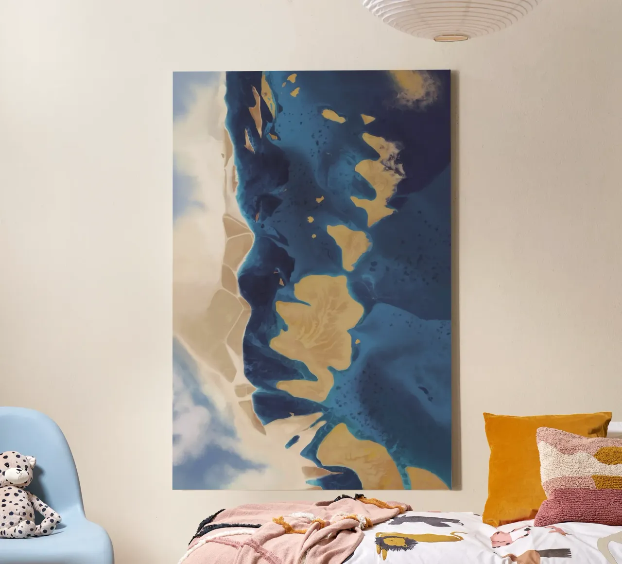 Koninklijke schemering Majesteit canvas van Monarch Arc