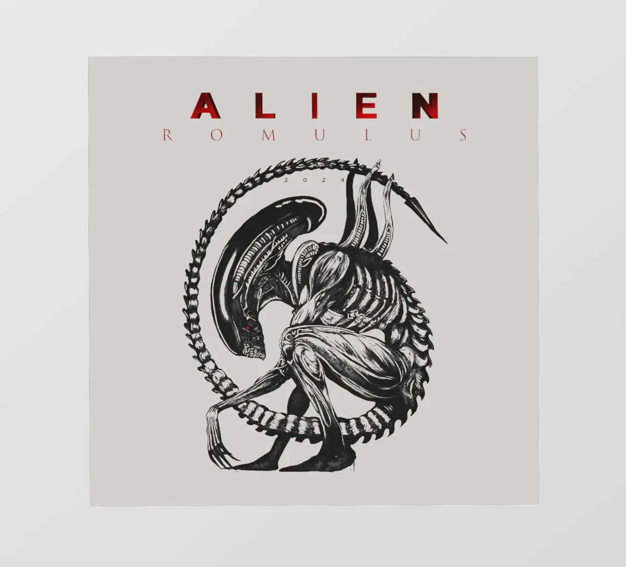 Alieno Romulus Xenomorfo telo in pvc da Junkie Movie 2
