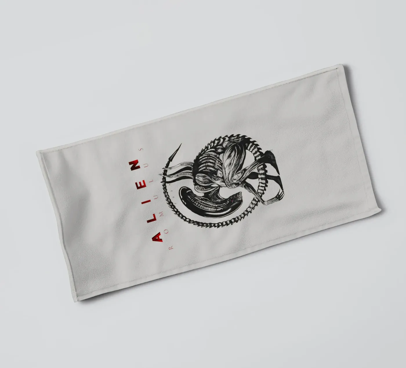 Alien Romulus Xenomorph towel by Junkie Movie 2