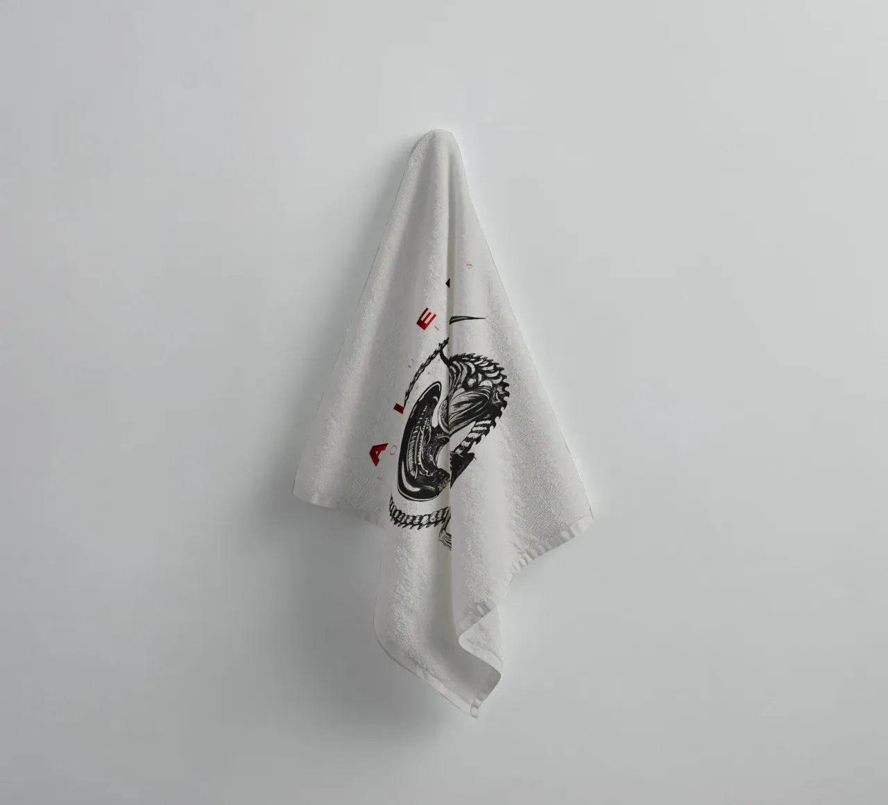 Alieno Romulus Xenomorfo asciugamano da bagno da Junkie Movie 2