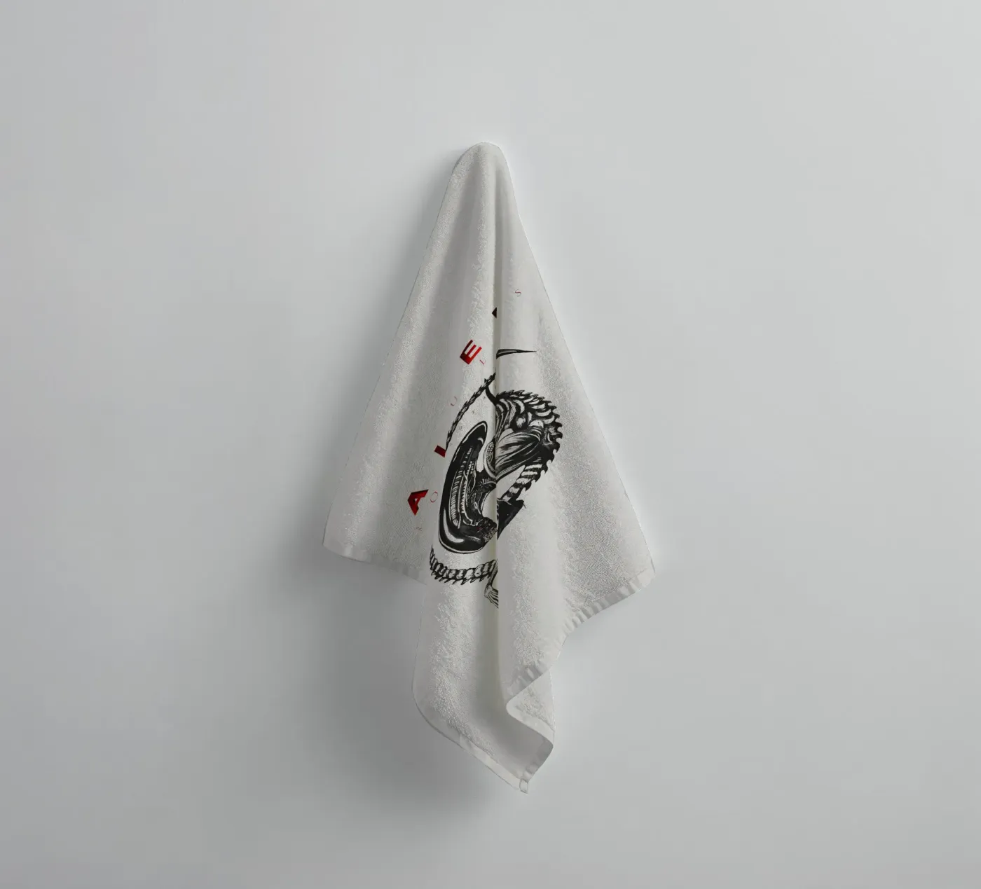 Alien Romulus Xenomorph towel by Junkie Movie 2