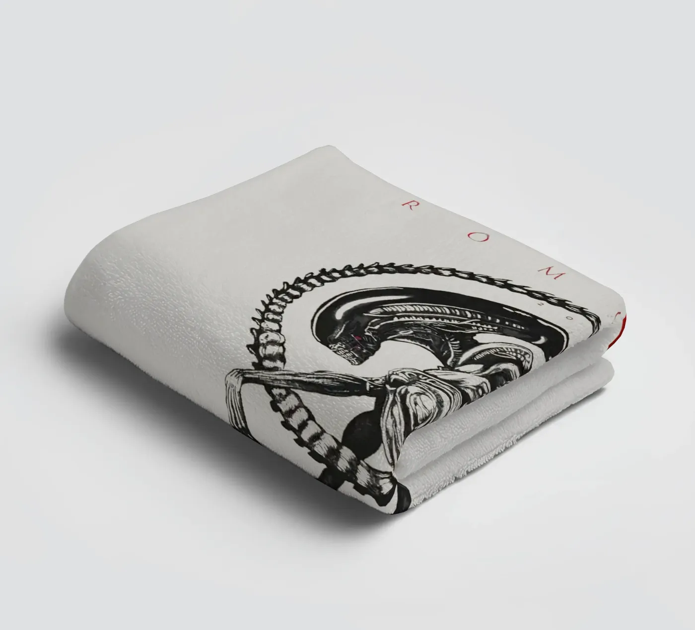 Alien Romulus Xenomorph towel by Junkie Movie 2