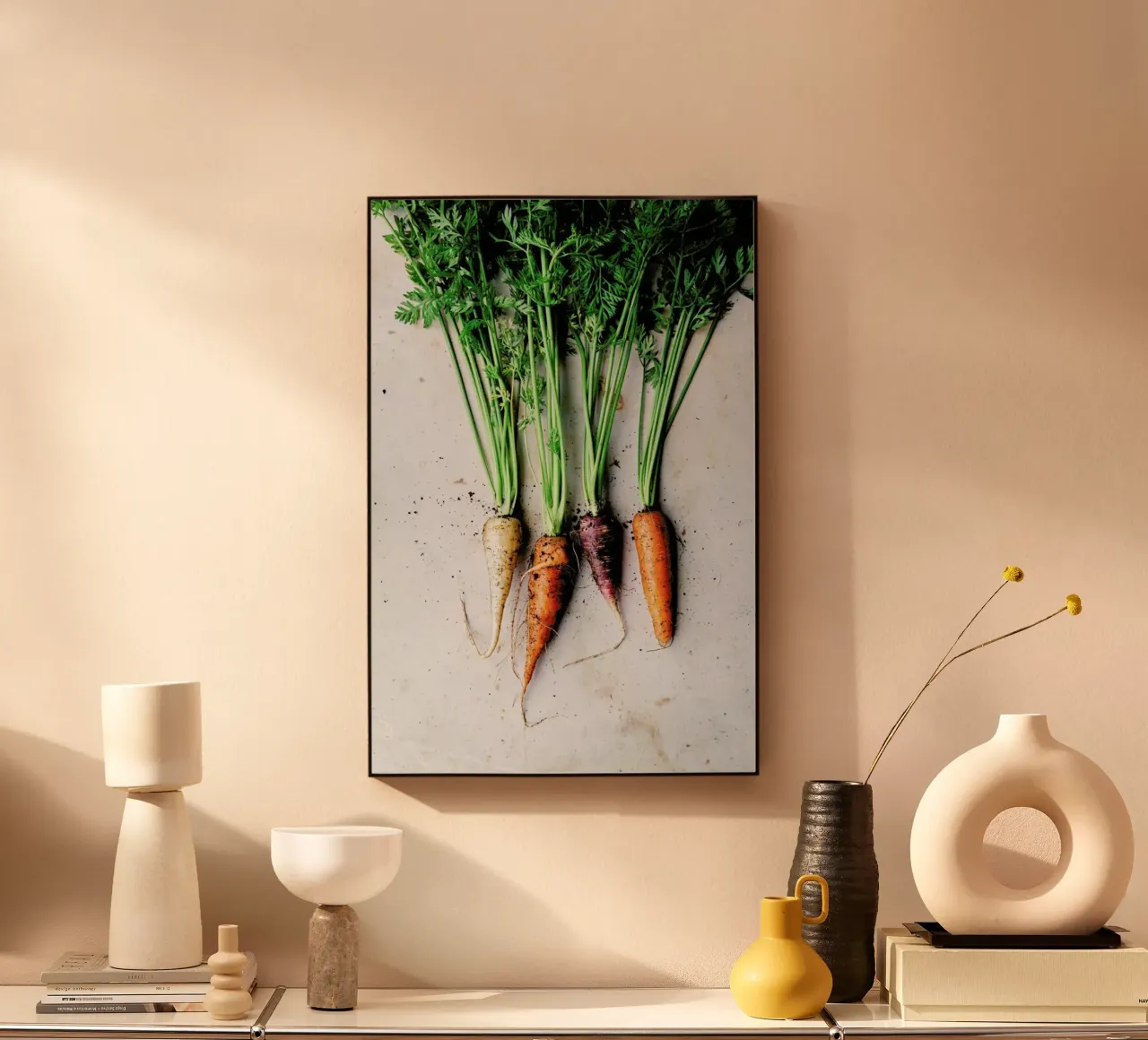 Karotten Frisch Geerntet alluminio dibond da Eat this