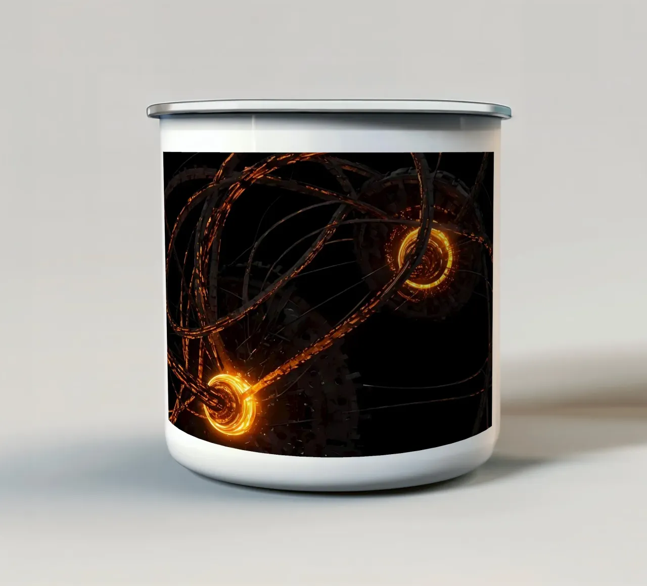 All Turbine tazza in smalto da kosinsart.gallery