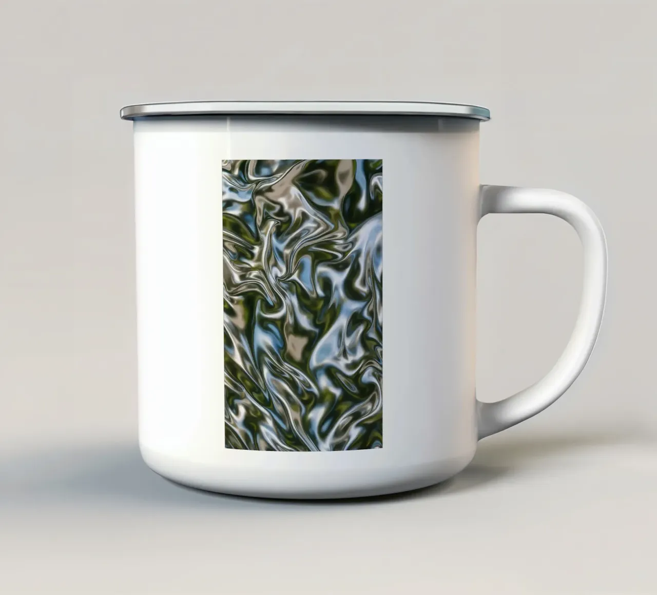 Maree cromate tazza in smalto da SMPLE