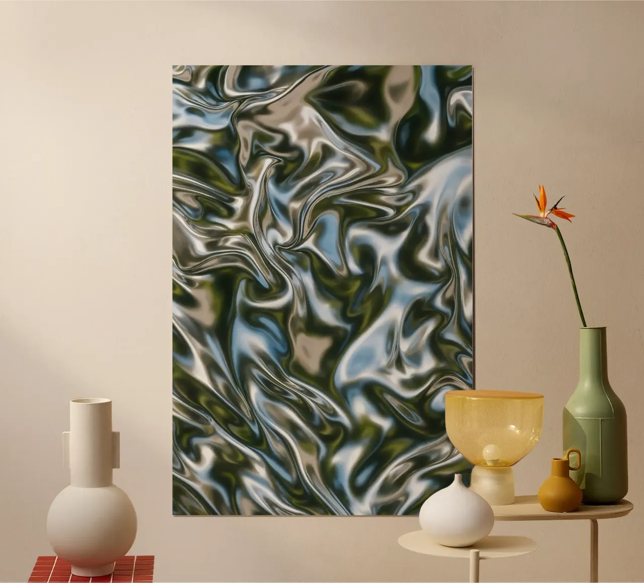 Chromgezeiten Poster von SMPLE