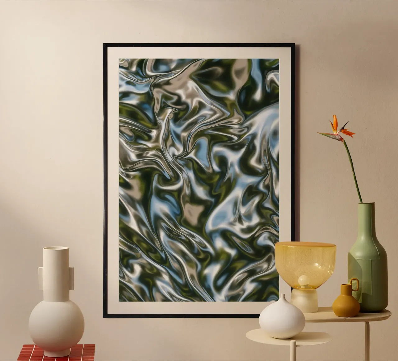 Chromgezeiten Poster von SMPLE