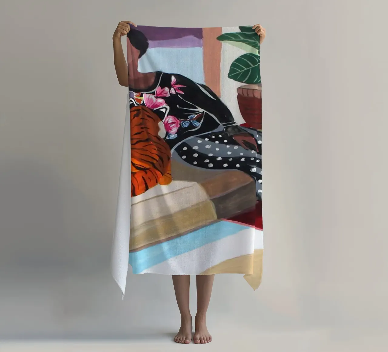 Tiger Queen telo mare da Arty Guava