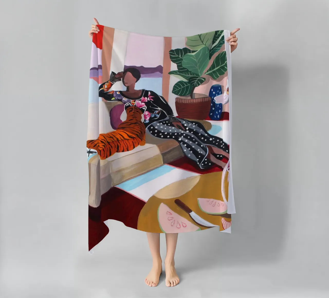 Tiger Queen telo mare da Arty Guava