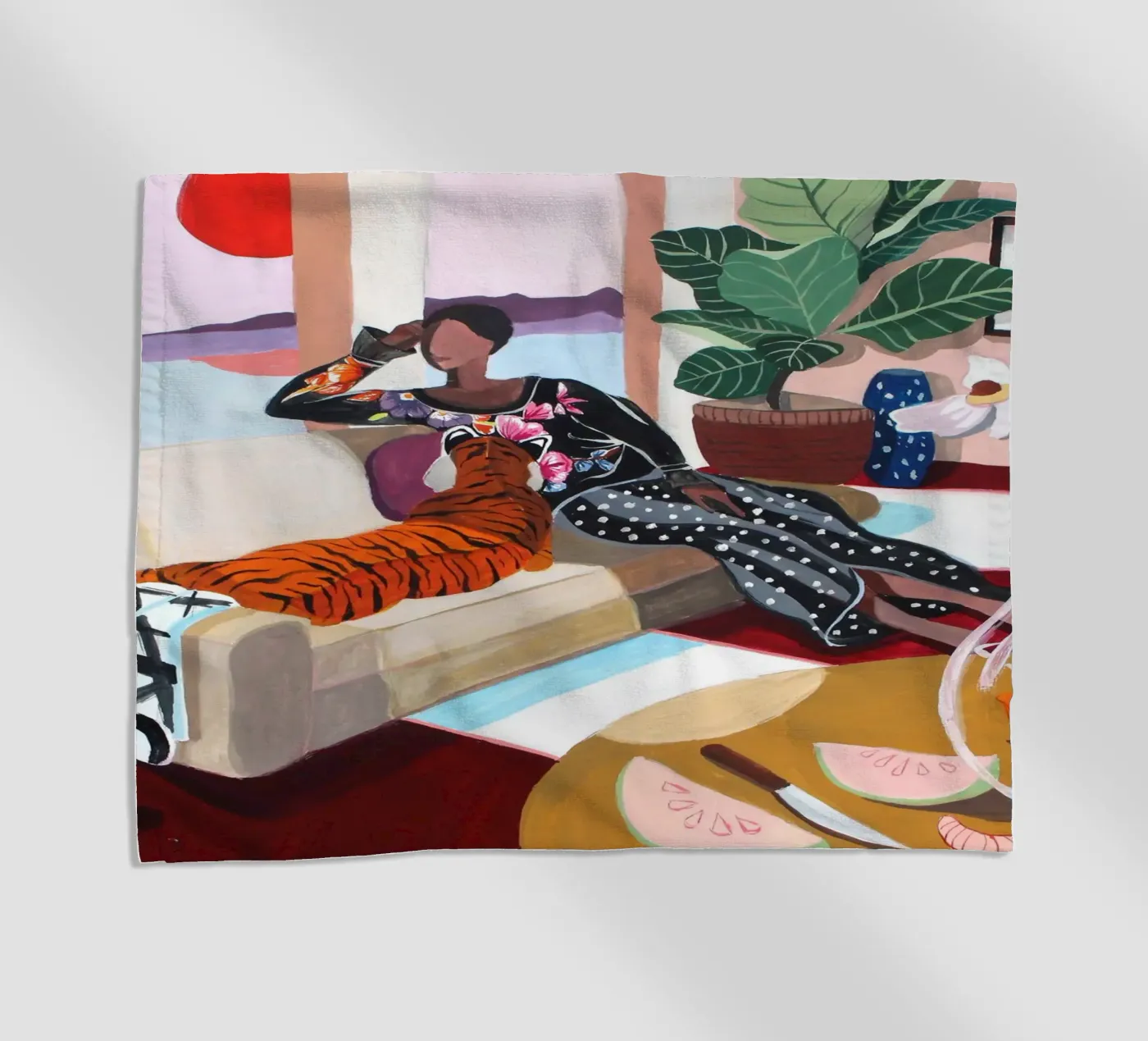 Tiger Queen telo mare da Arty Guava