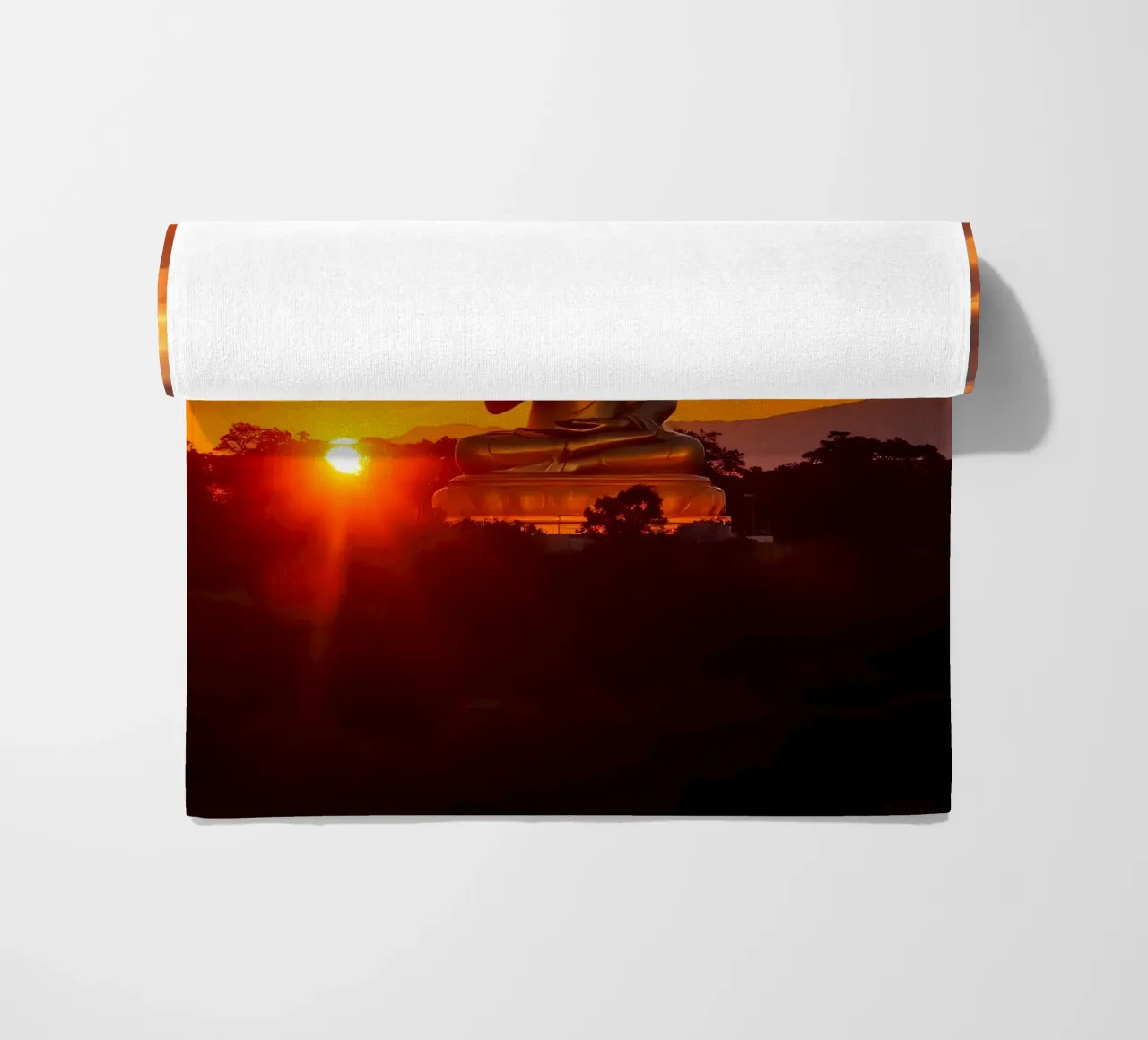 Buddha Goldene Stunde telo mare da kosinsart.gallery