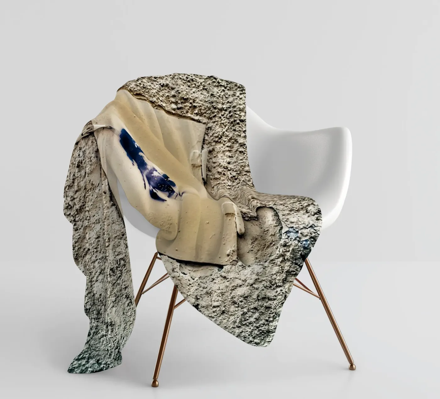 Schrei Fleecedecke von Bitburg Studio