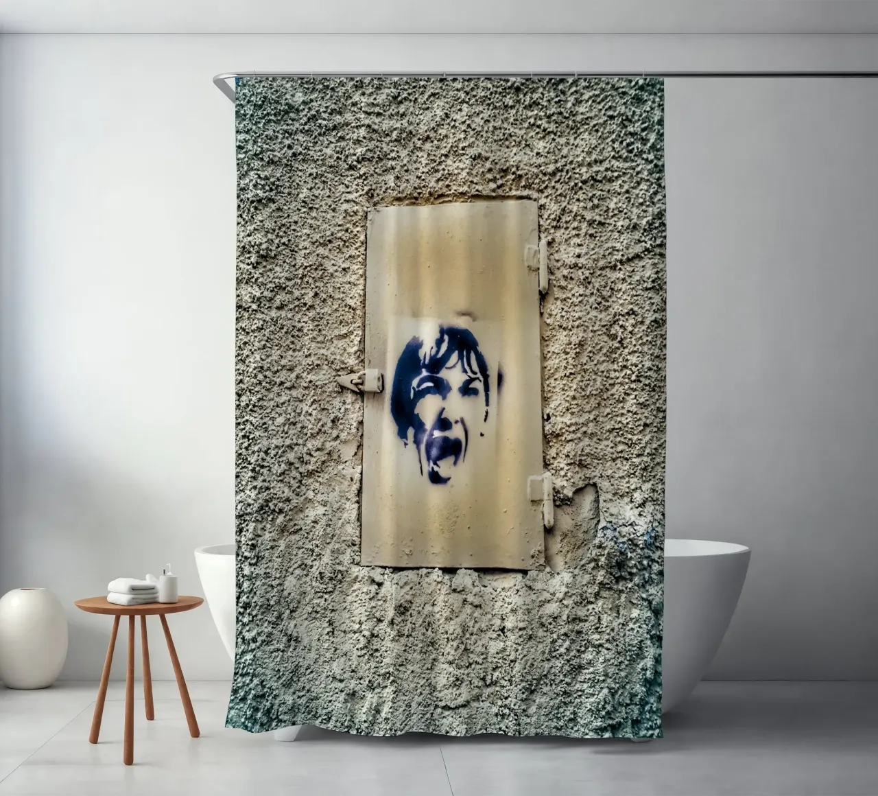 Gridare tenda da doccia da Bitburg Studio