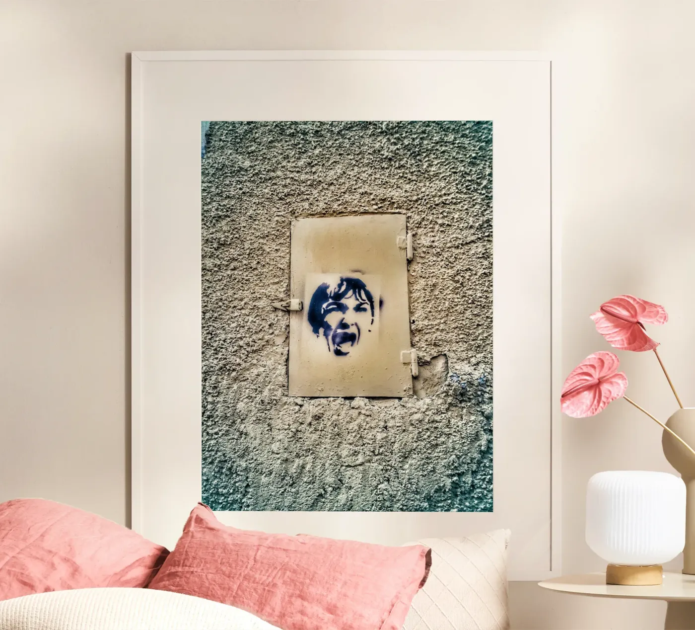 Schreeuw poster van Bitburg Studio