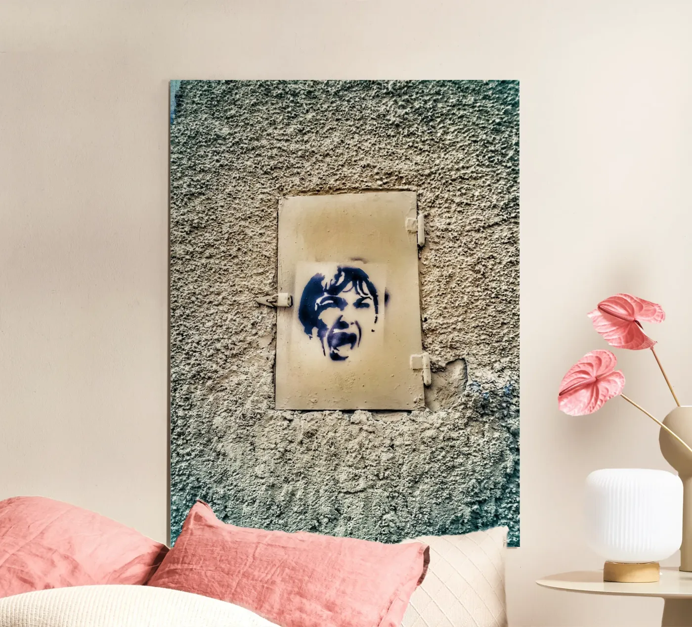 Schreeuw poster van Bitburg Studio