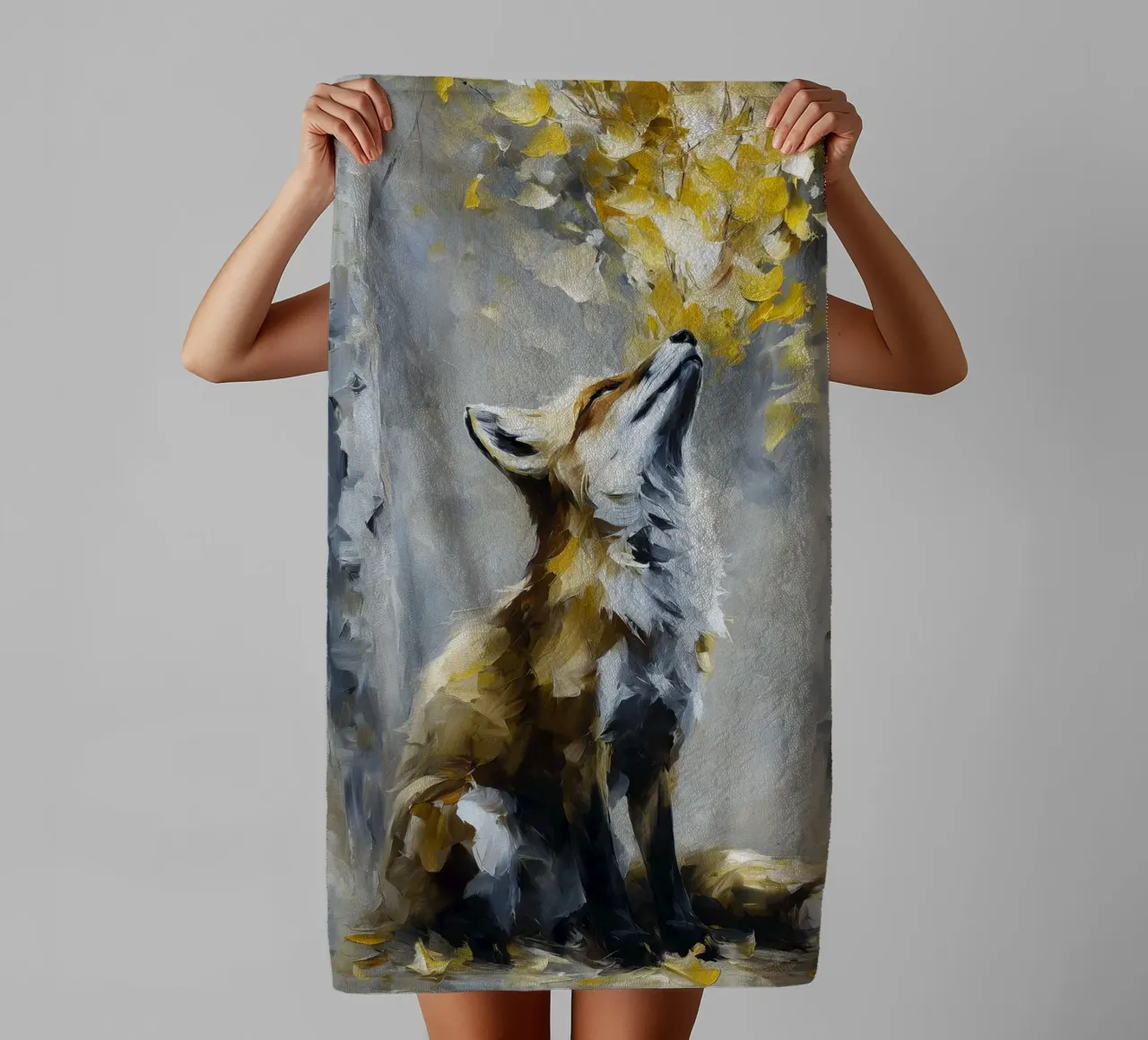 Fox Forest Golden asciugamano da bagno da Mateo