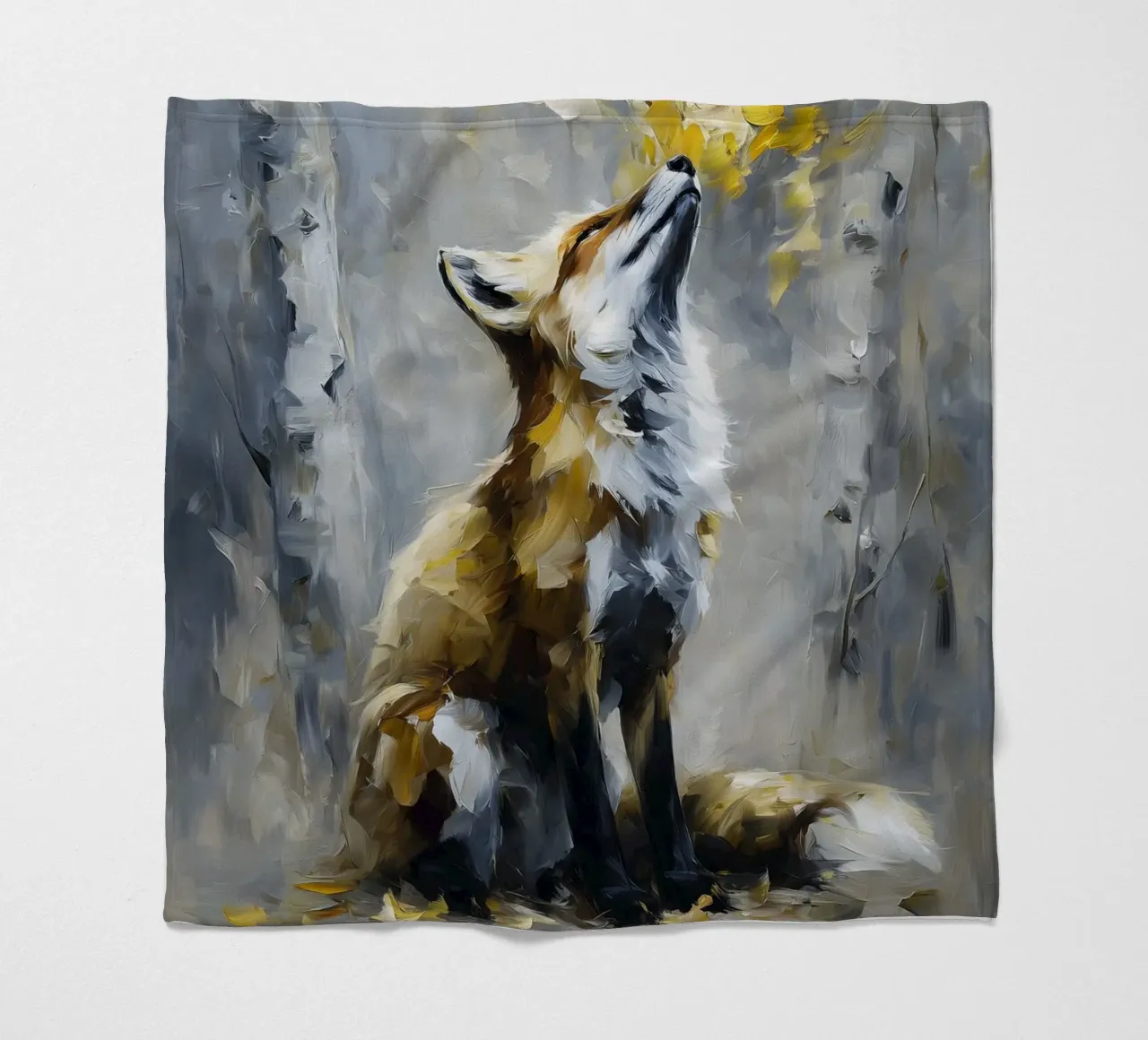 Fox Forest Golden coperta in pile da Mateo