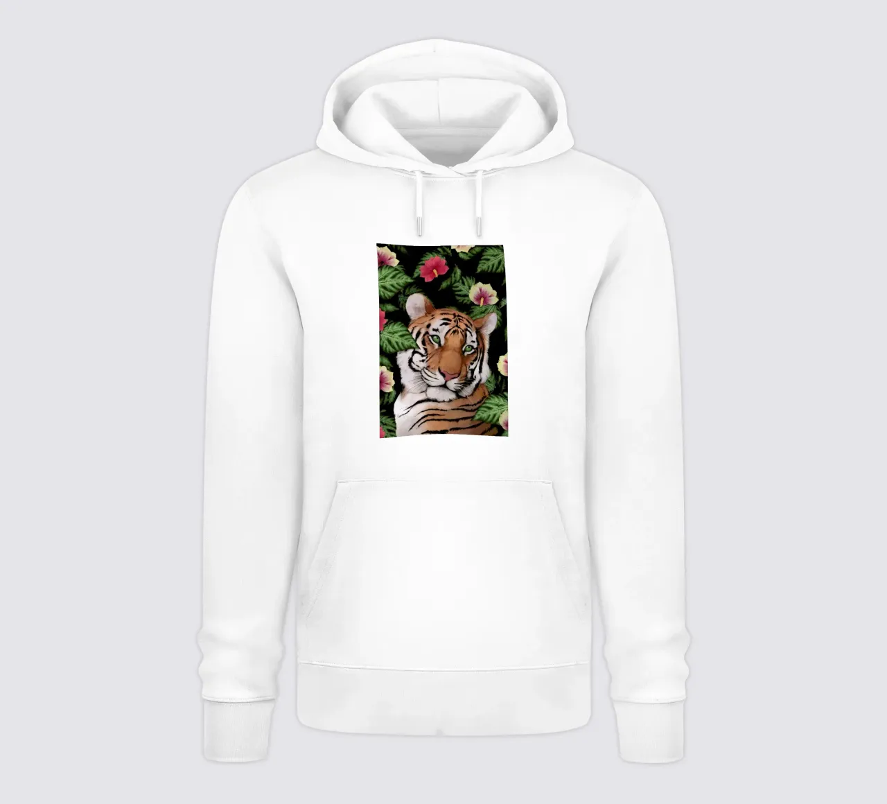 Serene Tiger felpa con cappuccio da Laura Graves
