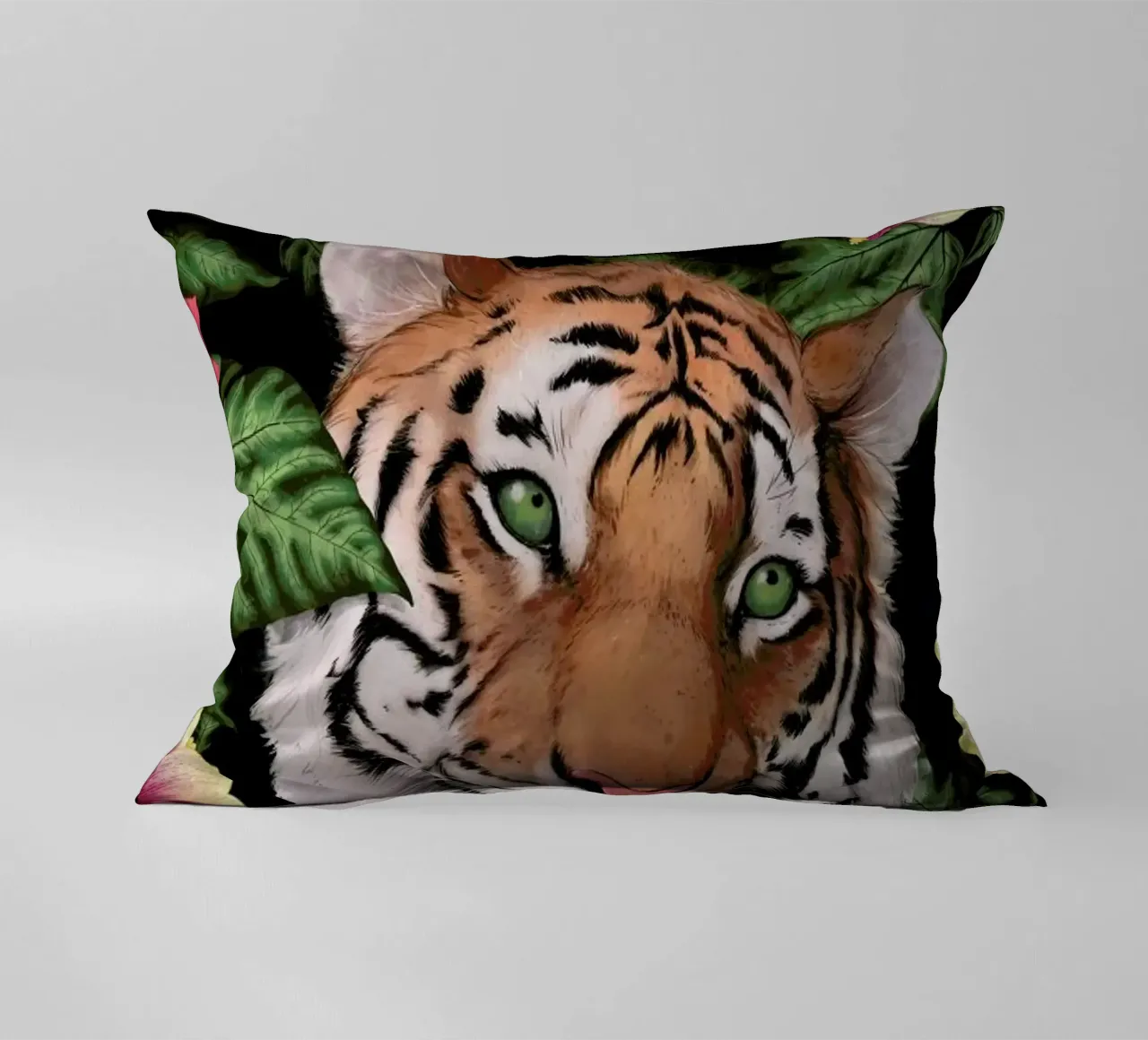 Serene Tiger cuscino da Laura Graves