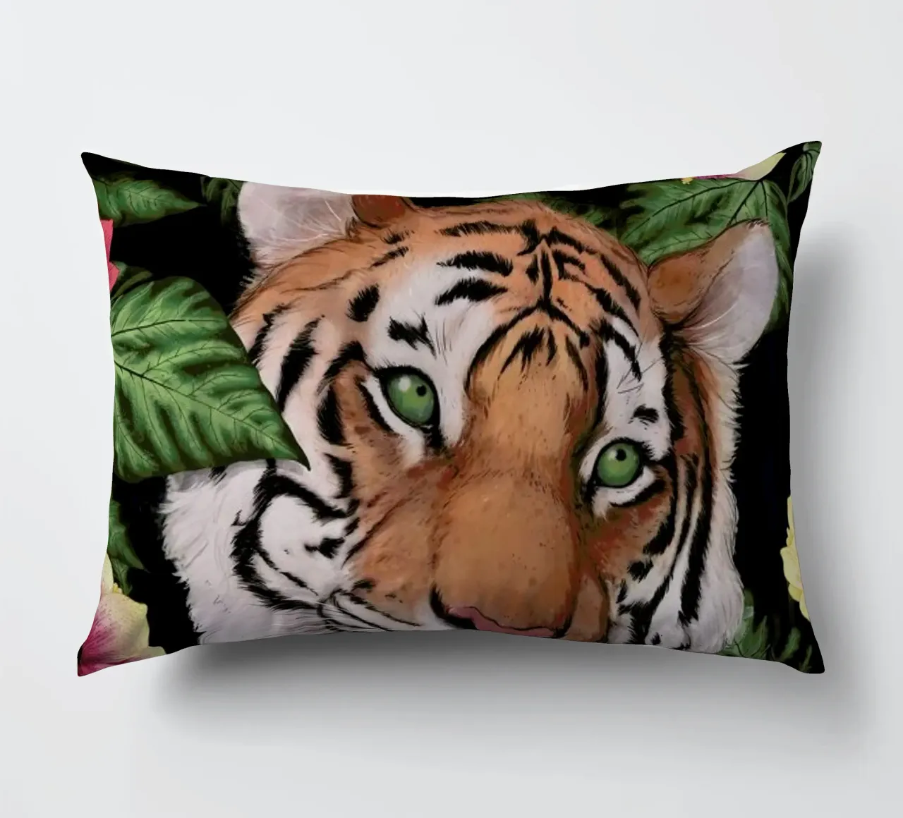 Serene Tiger cuscino da Laura Graves