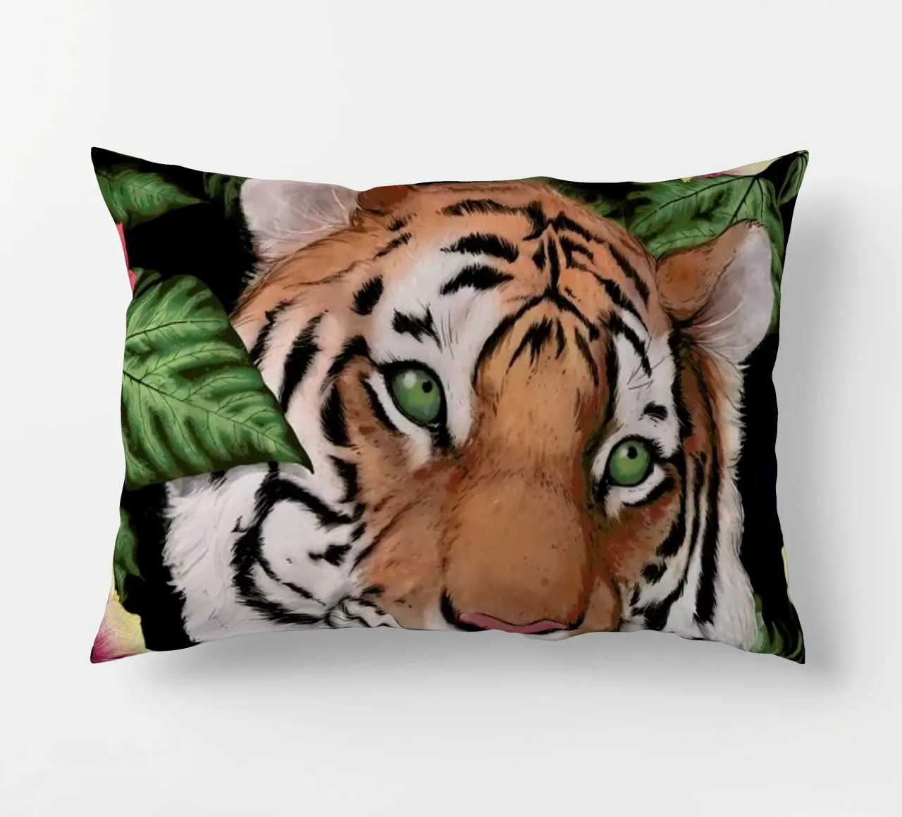 Serene Tiger cuscino da Laura Graves
