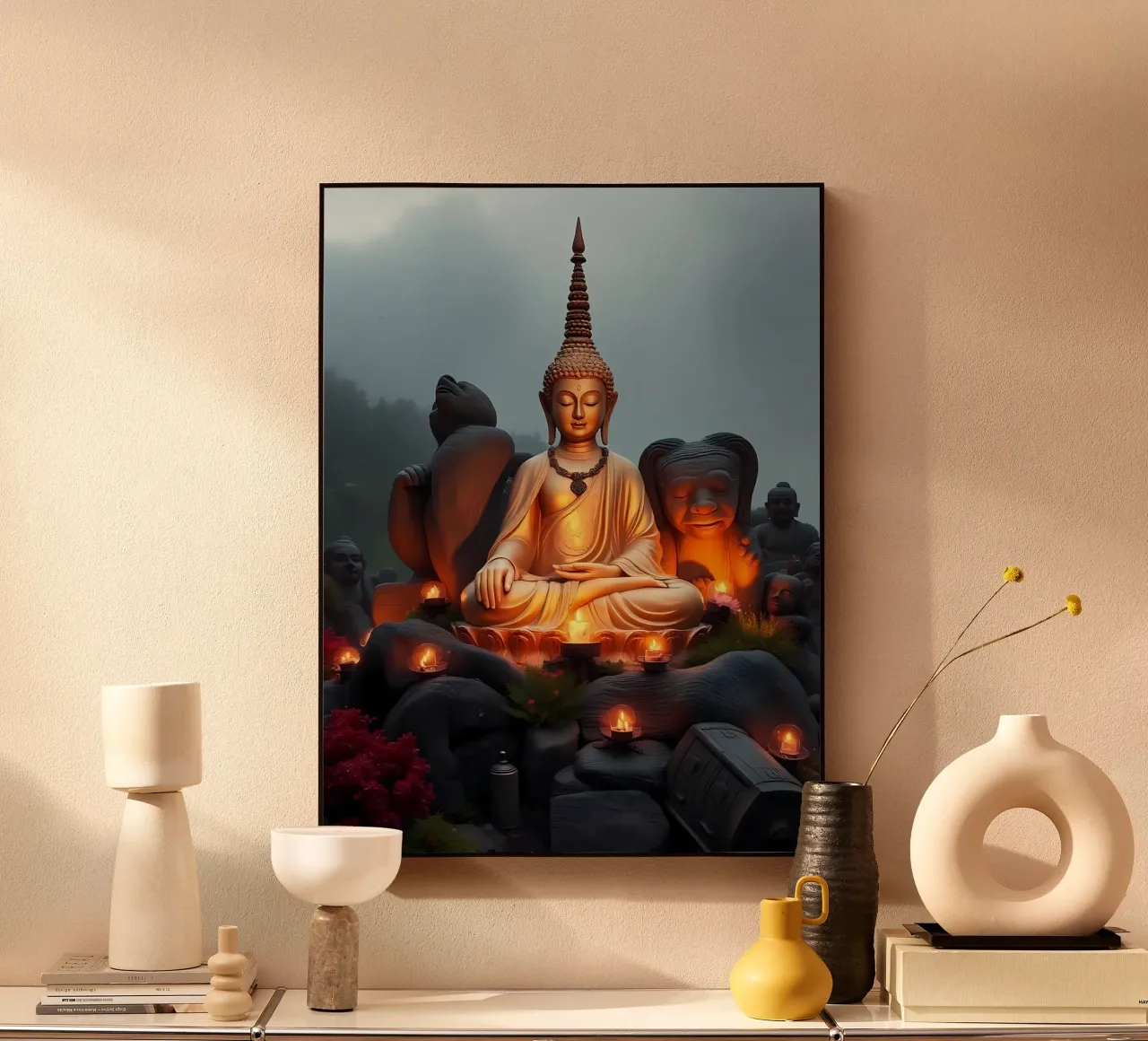 Buddha plexiglass da kosinsart.gallery