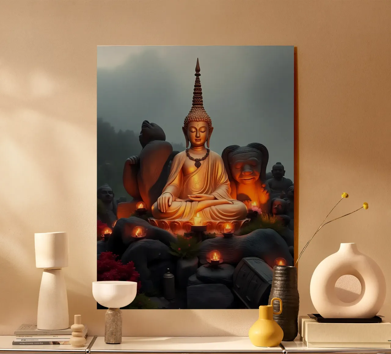 Buddha plexiglass da kosinsart.gallery