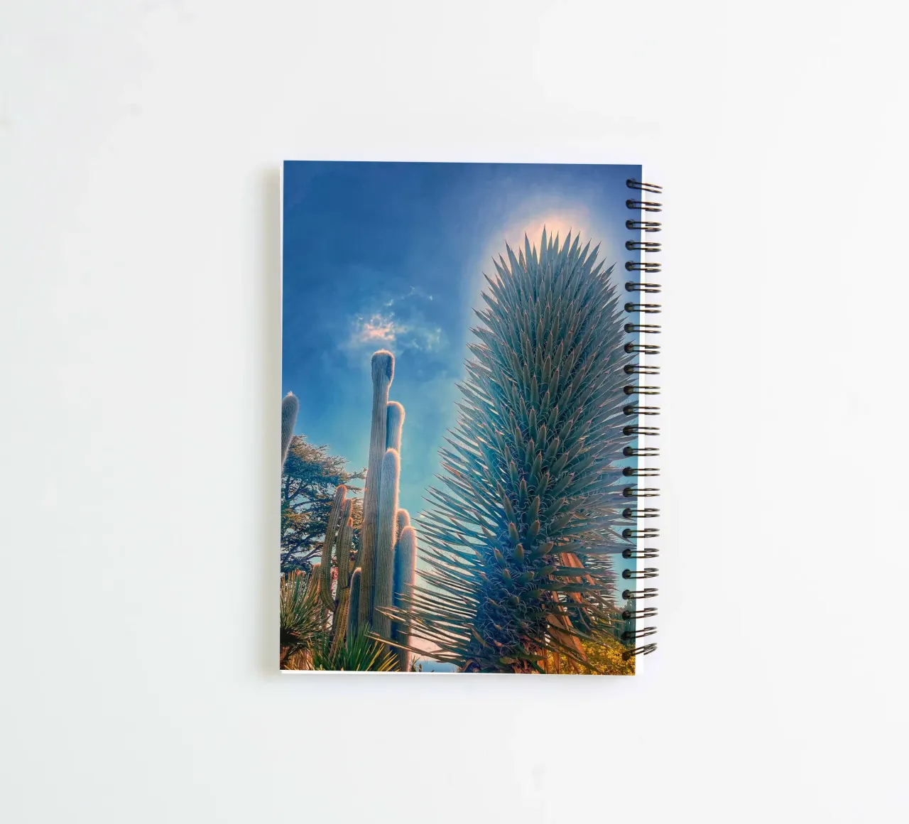 Needles and Pins spiral notebook by Bitburg Studio