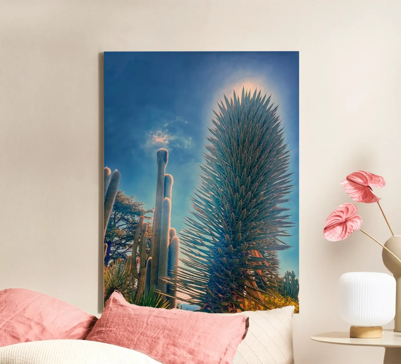 Needles and Pins canvas by Bitburg Studio