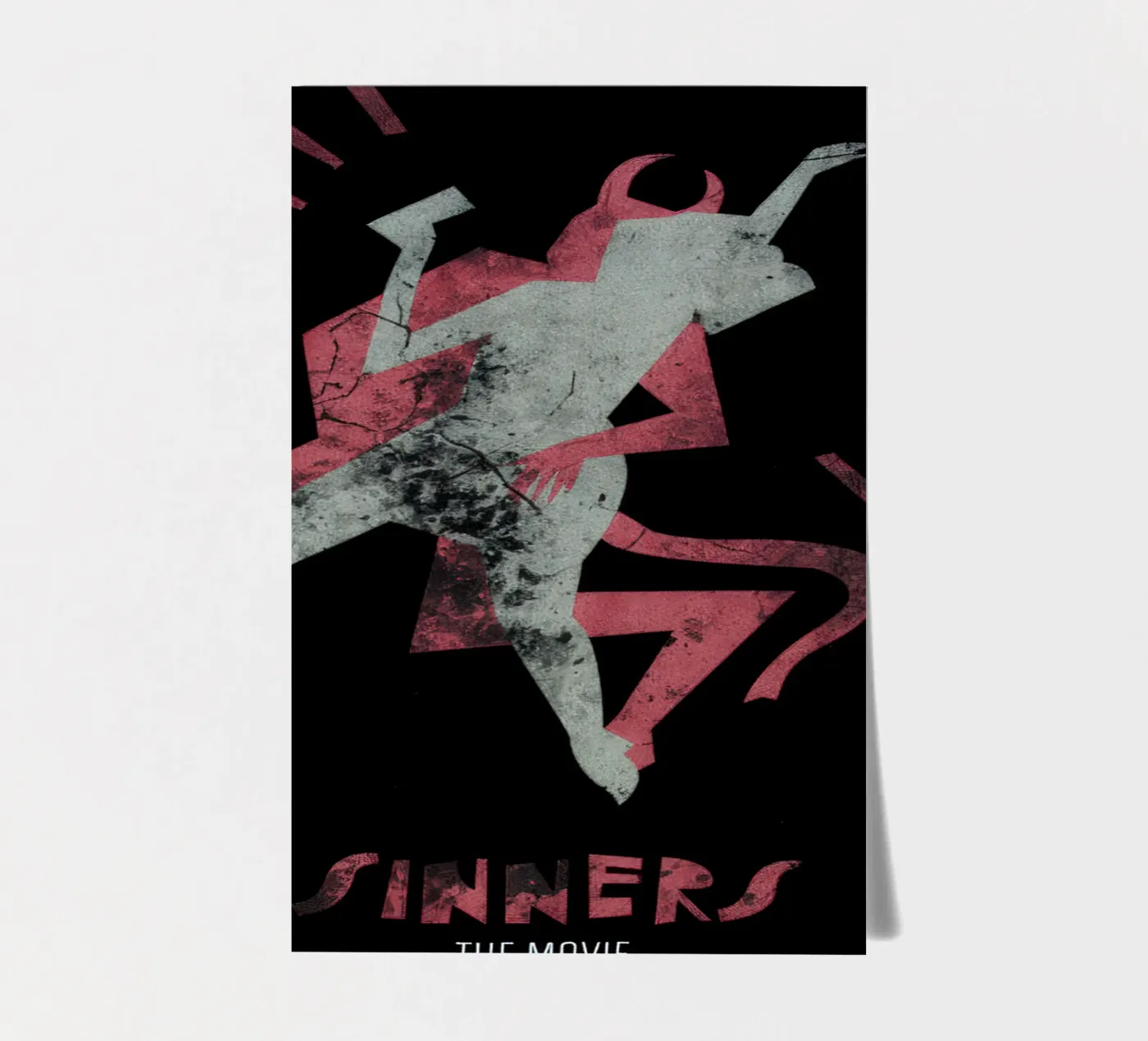 Zondaars Duivelsdans stickervel van Junkie Movie 2