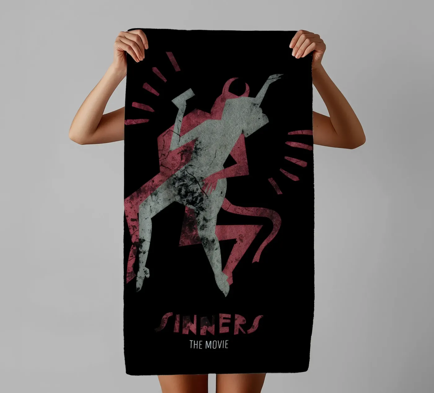 Sinners Devil Dance towel by Junkie Movie 2