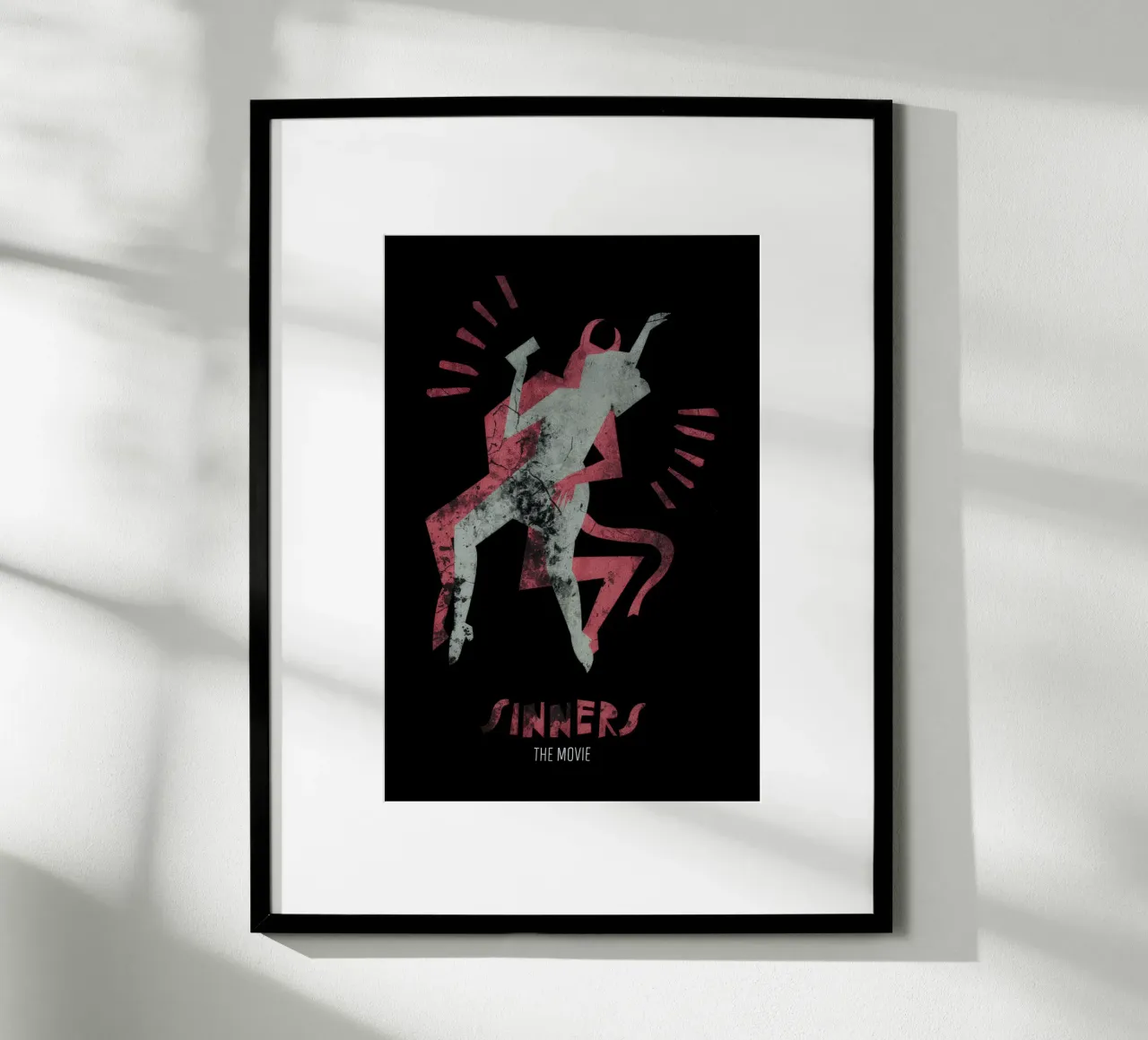 La danza del diavolo dei peccatori poster con telaio in plastica da Junkie Movie 2