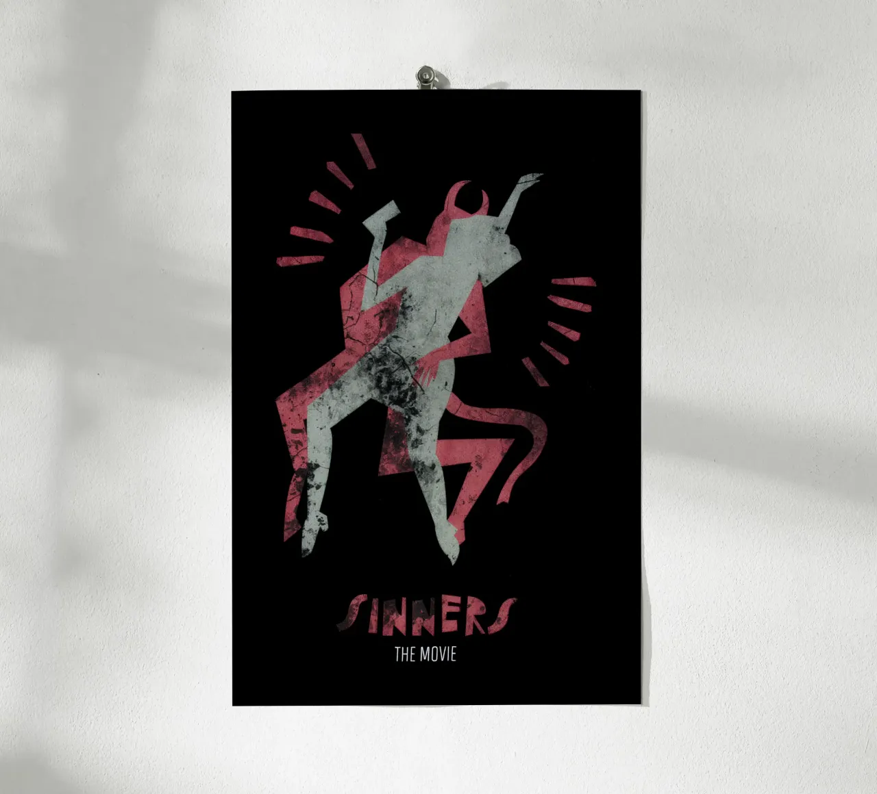 La danza del diavolo dei peccatori poster con telaio in plastica da Junkie Movie 2