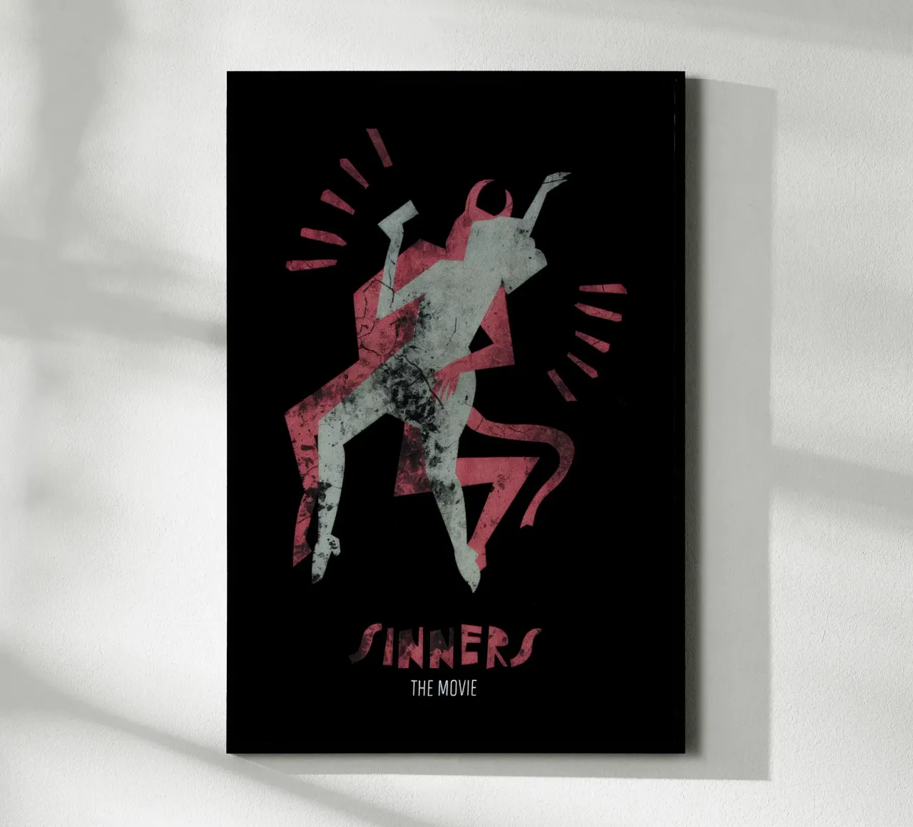 La danza del diavolo dei peccatori poster con telaio in plastica da Junkie Movie 2