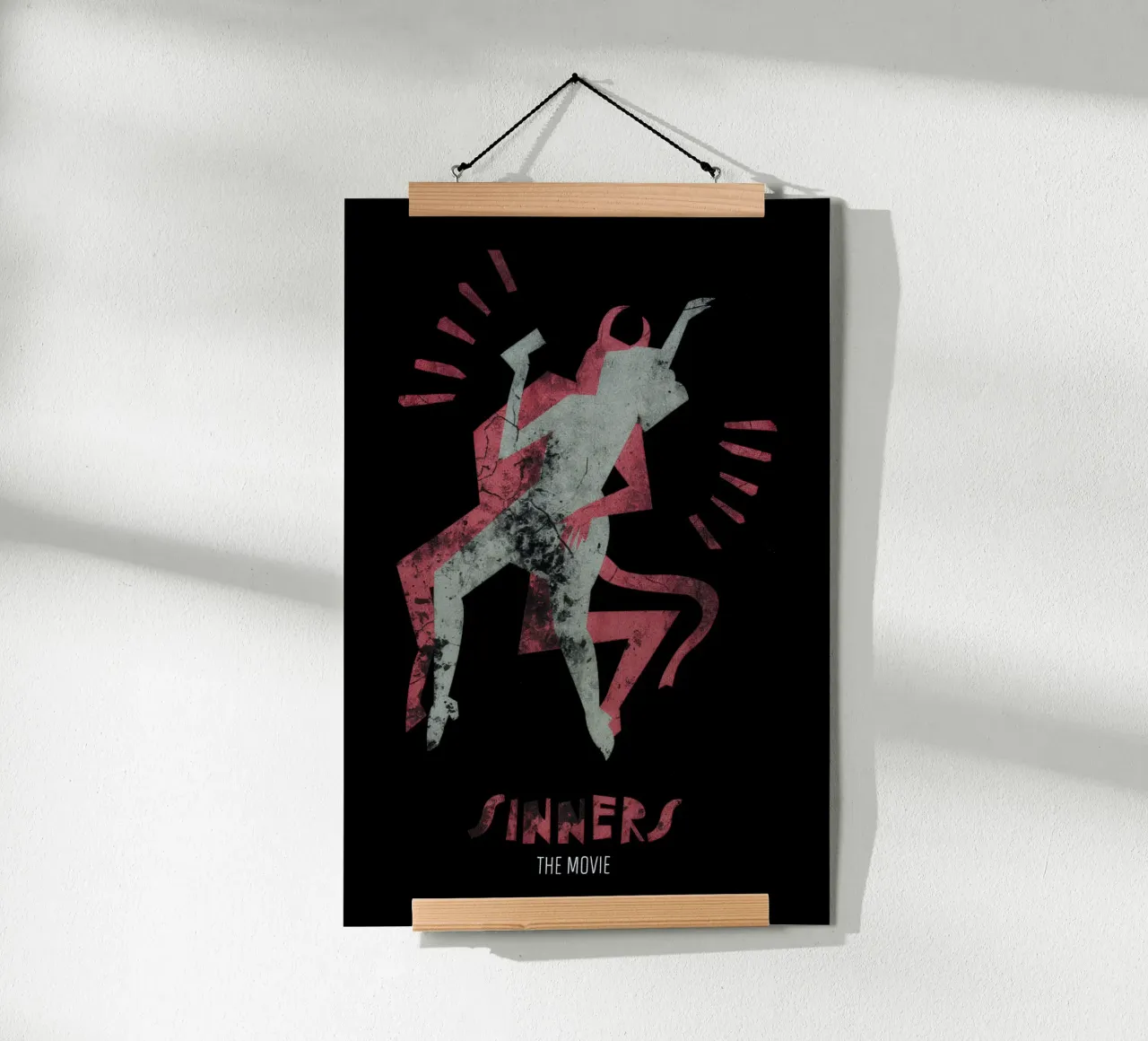 La danza del diavolo dei peccatori poster con telaio in plastica da Junkie Movie 2