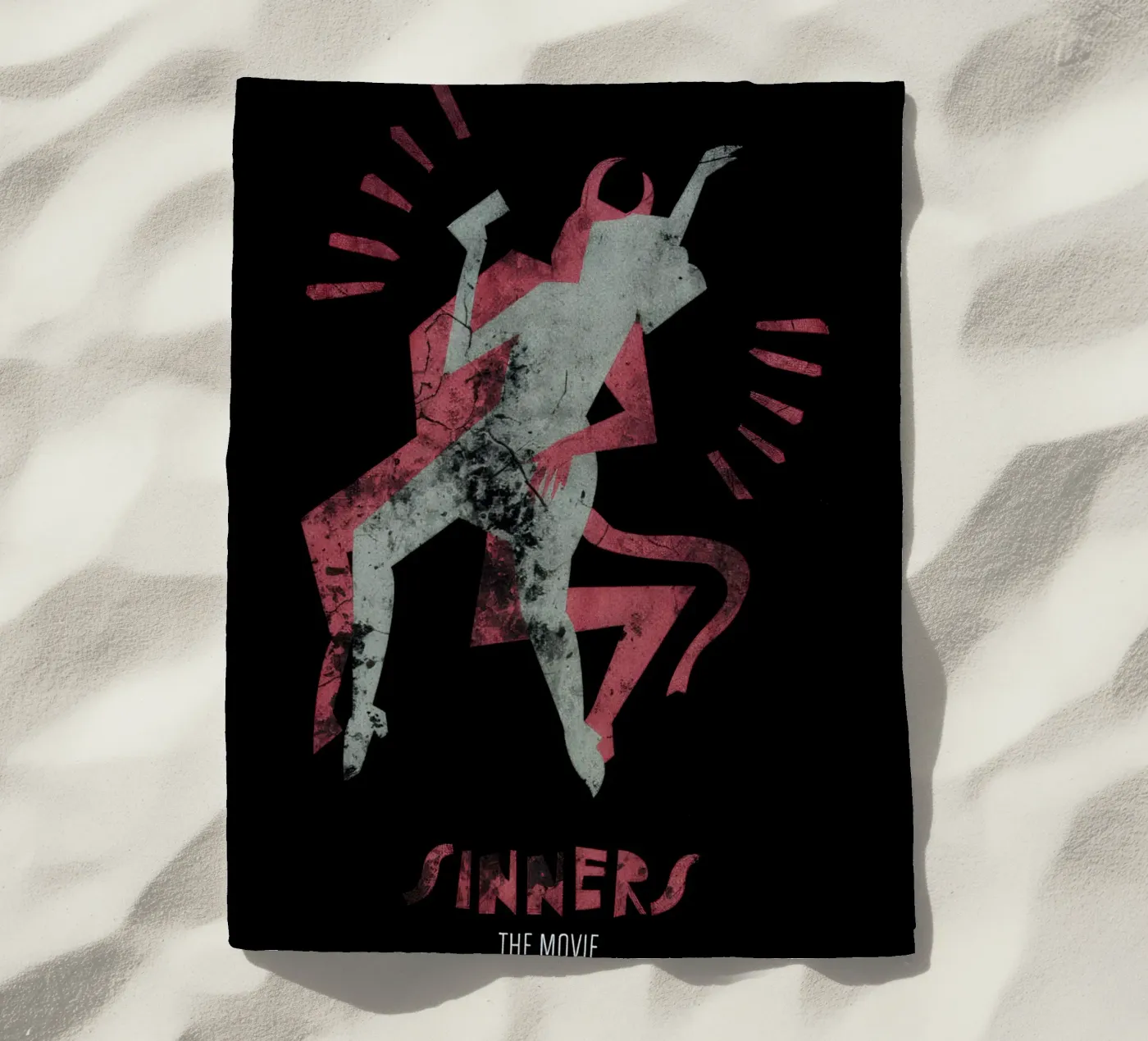 Sünder Teufelstanz Strandtuch von Junkie Movie 2