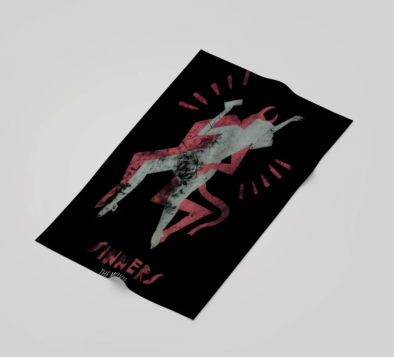 Sinners Devil Dance beach towel by Junkie Movie 2