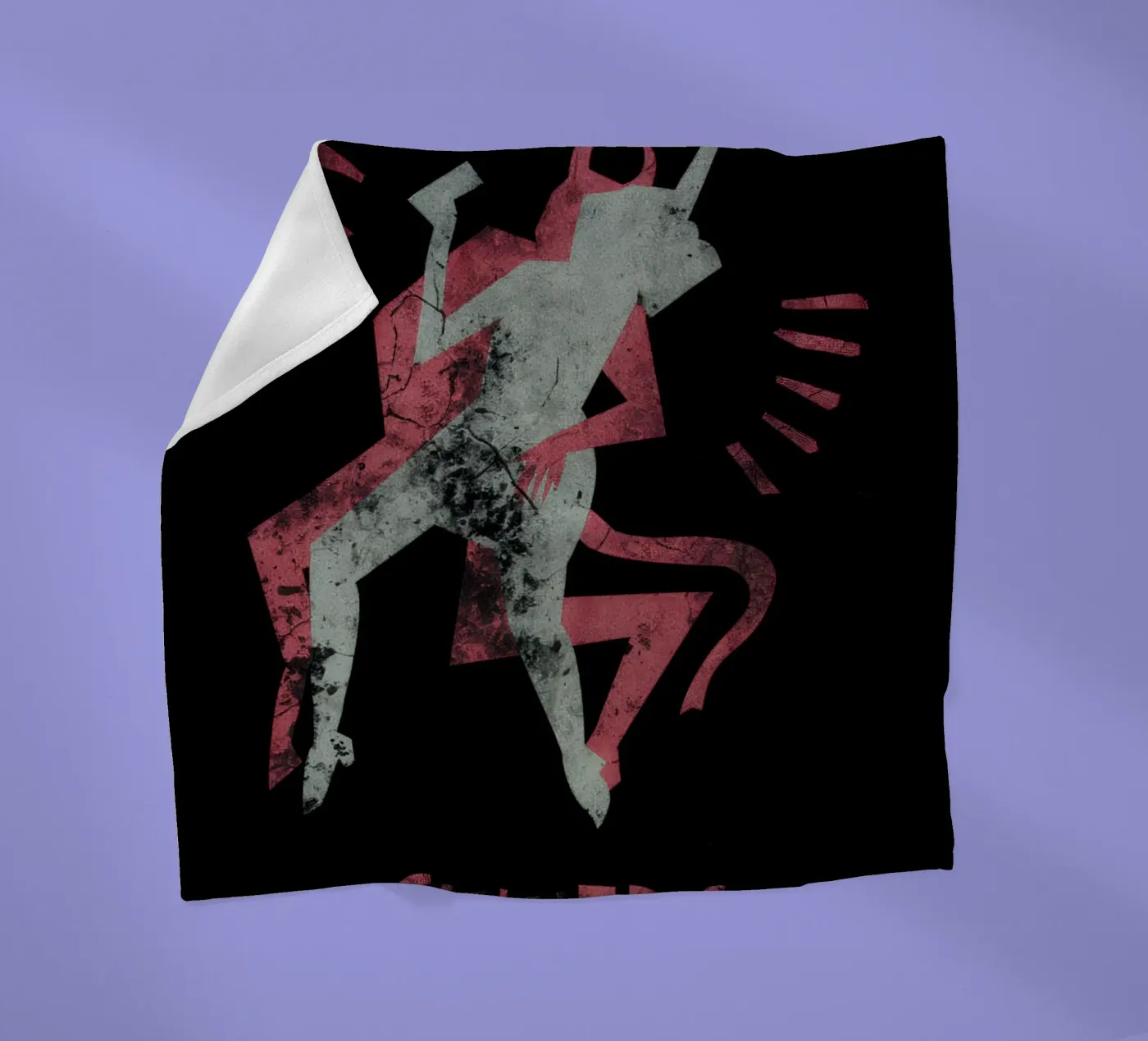 Sinners Devil Dance fleece blanket by Junkie Movie 2