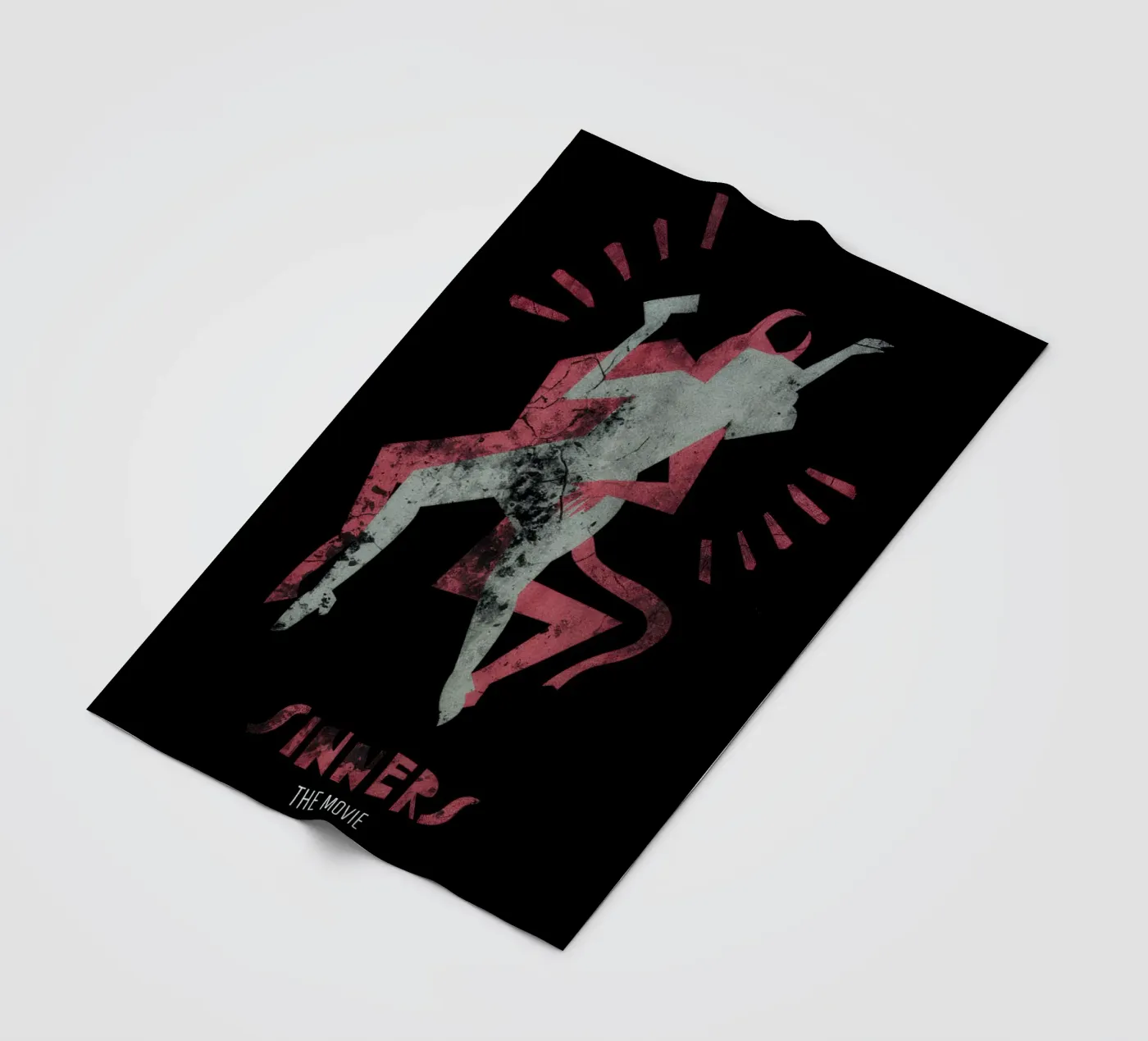 Sinners Devil Dance fleece blanket by Junkie Movie 2