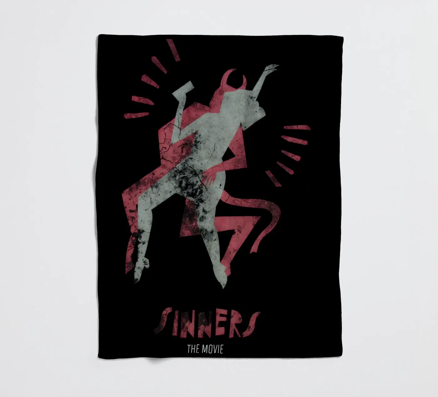 Sinners Devil Dance fleece blanket by Junkie Movie 2