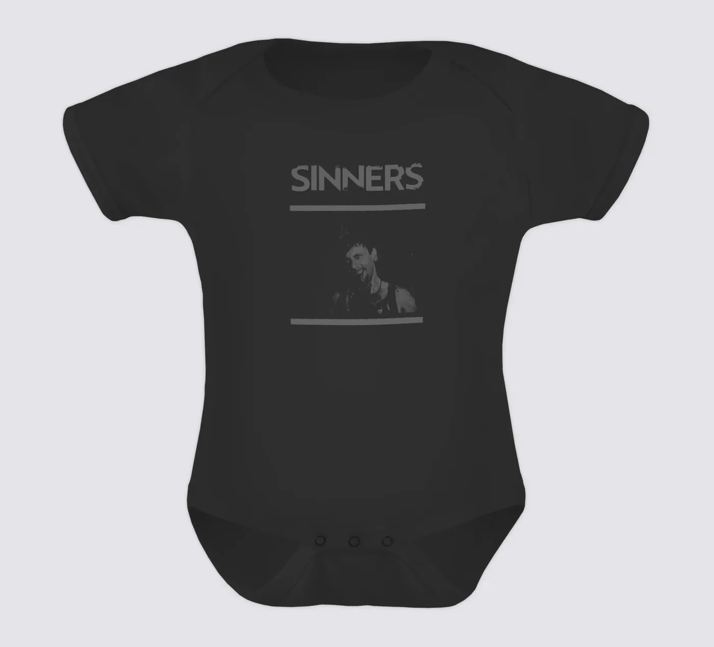 Sinners Devil babyrompertje korte mouwen van Junkie Movie 2