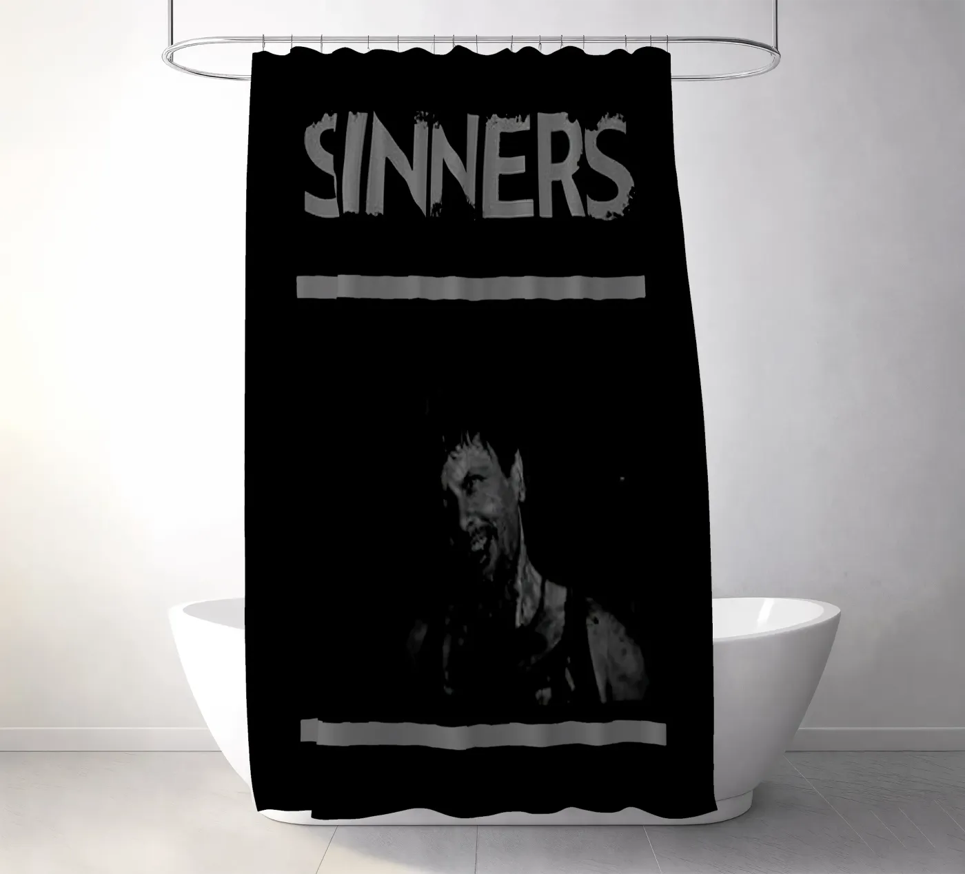 Sinners Devil Duschvorhang von Junkie Movie 2