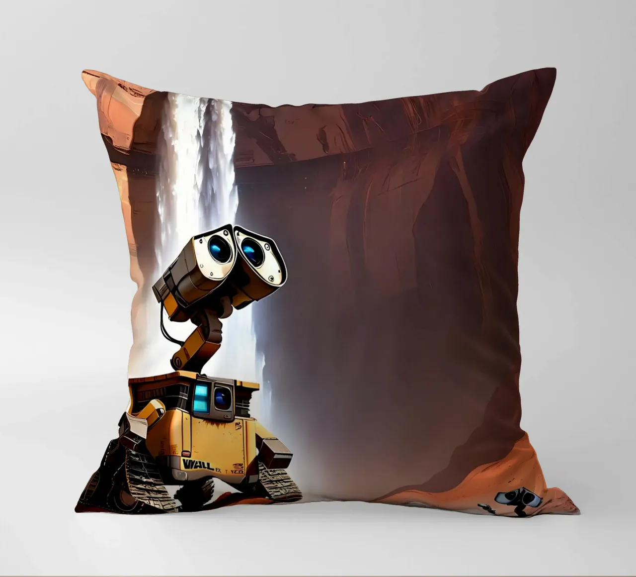 Wasserfall auf dem Mars cuscino da kosinsart.gallery