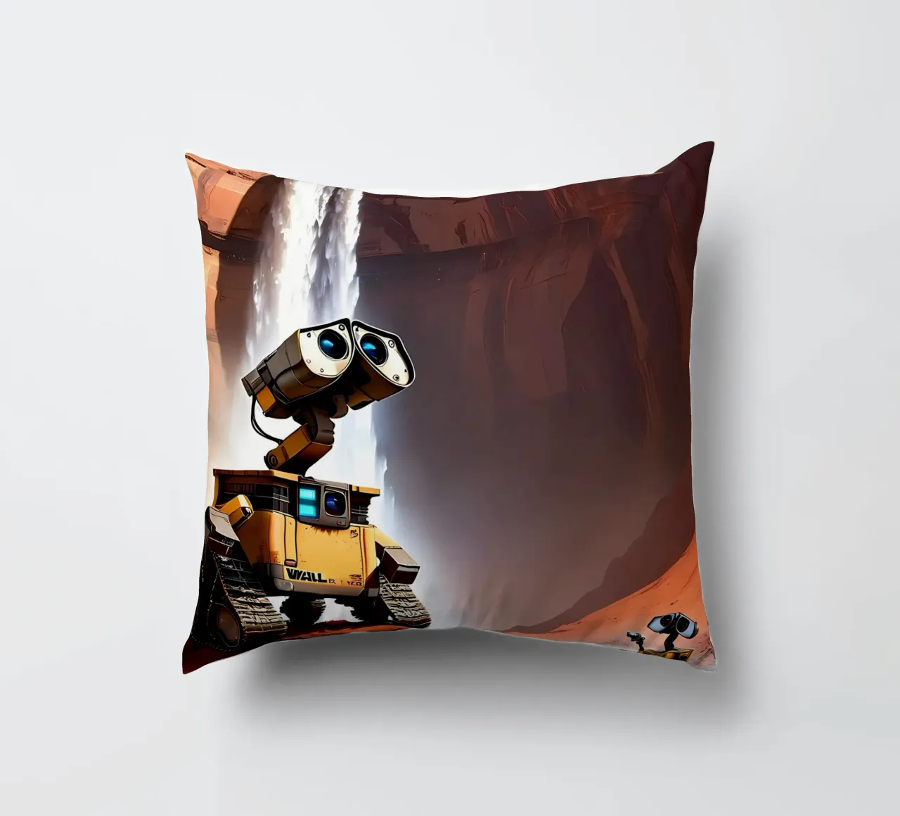 Wasserfall auf dem Mars cuscino da kosinsart.gallery