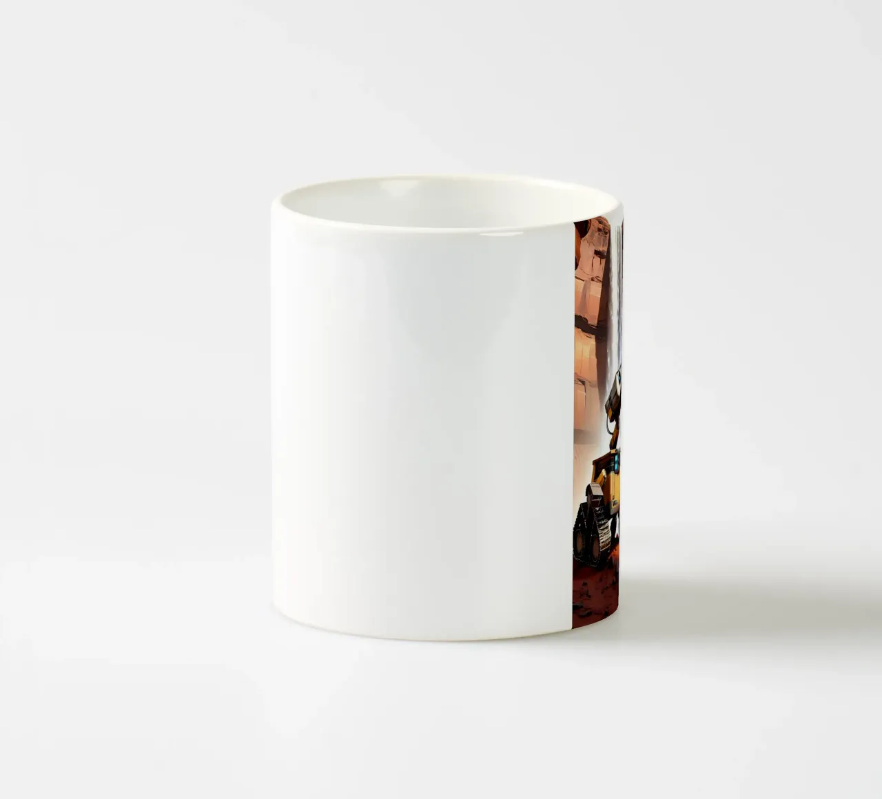 Wasserfall auf dem Mars tazza in ceramica da kosinsart.gallery