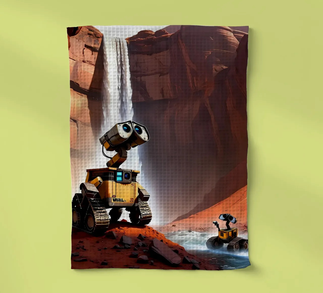 Wasserfall auf dem Mars canovaccio da cucina da kosinsart.gallery