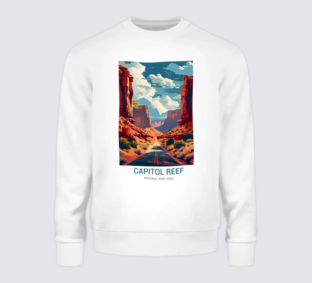 Parco nazionale di Capitol Reef, Utah felpa da Wanderlust Vibes